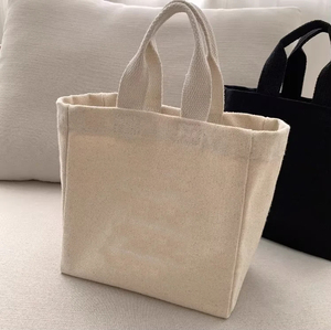 Sac fourre-tout en toile de coton durable, grande capacité, réutilisable, sac d'épicerie personnalisé, imprimé, écologique, sac de shopping vintage pour femme - Product Image 5