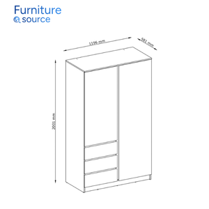 Top 1 Armario-Armario de madera moderno con artesanía duradera y diseño elegante-Para la familia de EE. UU.-De la fábrica de Vietnam - Product Image 2