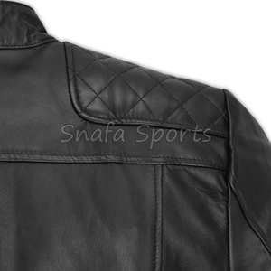 New Arrival Men's High Quality Fashion Design Leather Jacket For Sale In Wholesale Price With Custom Logo Men Leather Jackets - Product Image 5