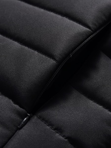 <b>Men</b> Hooded Puffer <b>Vest</b> Custom Private Label Honeycomb <b>Thermal</b> Heat Lining Gilet - Product Image 2