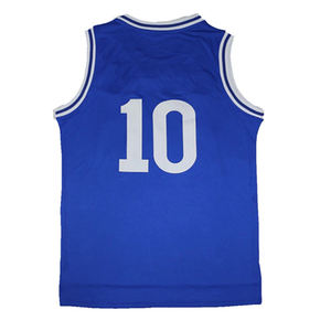 Maillot de basket sans manches pour étudiants universitaires Bsci Summer Basketball, imprimé avec des mots et des numéros. - Product Image 2