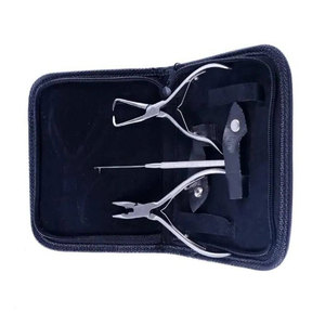 Best Selling Hot Hair Extensions Tools Kit with Professional Pliers <b>Beading</b> Jar Loop <b>Needle</b> Pulling Hook Silicone Lined Micro - Product Image 3
