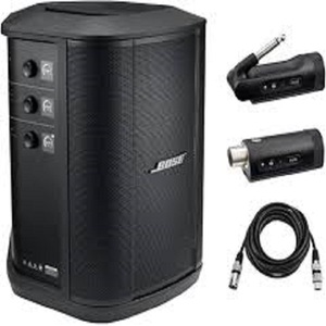 High Quality On S1 Pro+ Portable Wireless PA System with <b>Bluetooth</b> Black with Wireless Instrument <b>Transmitter</b> - Product Image 1