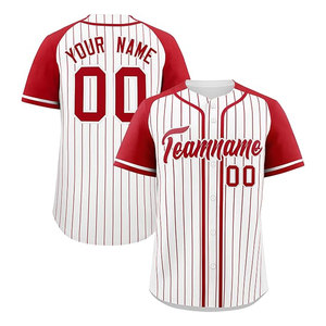 Maillots de baseball unisexes personnalisés à col en V, vente en gros, t-shirts athlétiques respirants à manches courtes, uniformes d'équipe, vêtements de sport, personnalisation OEM - Product Image 5