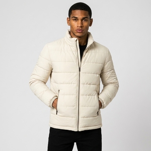 Ready Stock Premium Winter Men's Puffer <b>Jacket</b> OEM/ODM Custom Branding Quick Dry High Street Style - Product Image 2