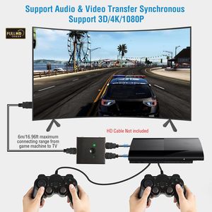 Adattatore Switch Bidirezionale HD 1x2 2x1 4K HDTV Splitter Convertitore Hub Commutatore Manuale Supporta Video 3D 1080P - Product Image 6