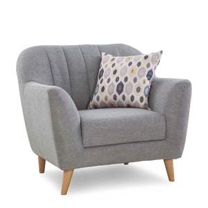 Sillón Individual Tapizado de Lujo para Sala de Estar, Hotel, Recepción, Dormitorio, Oficina y Decoración Interior Moderna - Product Image 1