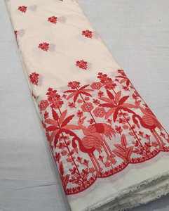 Tissu en Chiffon Brodé Malty Dobby 100% Polyester Respirant Écologique pour Mariage, Couleurs Personnalisées, Fournisseur Textile Export - Product Image 4