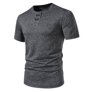 Chemise en lin à manches longues pour homme, printemps et été, grande taille, col rond, chemise décontractée, vente en gros - Product Image 5