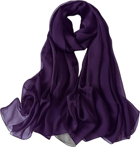 ผ้าพันคอผ้าธรรมดาแบบพรีเมี่ยมติดฉลากสีขาวสำหรับสินค้าจำนวนมากจำนวนสั่งซื้อสินค้าแบบสั่งทำสั่งทำตามความต้องการ - Product Image 3