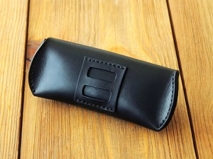 New Genuine Leather Classic Handmade Glasses Cover Luxury Eyewear <b>Case</b> Full Grain Leather <b>Sunglasses</b> Pouch LGC-0150 - Product Image 5