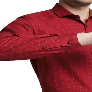 2022 Summer <b>Men's</b> Custom Logo Flannel for Polo Collar Dress <b>T</b>-<b>Shirts</b> XL Size Cotton <b>Long</b> Full <b>Sleeves</b> Wholesale Cheap Dobby - Product Image 3