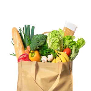 Sac d'épicerie réutilisable écologique pliant au détail de style tissu non tissé pliant - Product Image 1