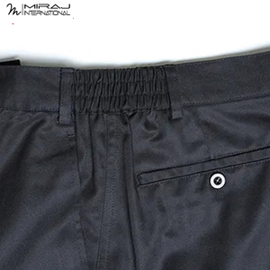 Conjunto de Ropa de Seguridad Reflectante Impermeable para Hombre, Color Azul y Negro, Personalizable, con Cuello Alto y Protección Contra el Viento - Product Image 4