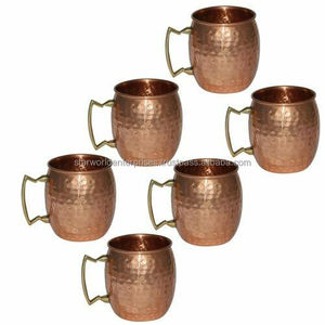 Tasse en cuivre à la recherche d'une tasse en cuivre pur pour boire du café et du thé disponible au prix de gros auprès de l'Inde Expert - Product Image 2