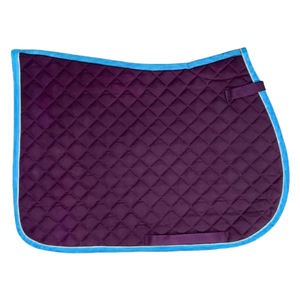 Sous-selles personnalisées 100% coton, sous-selles anglaises pour chevaux avec doublure respirante et absorbante, OEM - Product Image 5