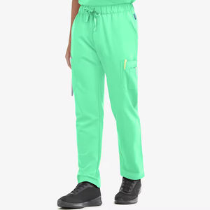 Fashionable Medical <b>Scrubs</b> Pants Uniforms Canvas Fabric Hospital <b>Scrub</b> <b>Sets</b> for Women Breathable Customized Logo - Product Image 1