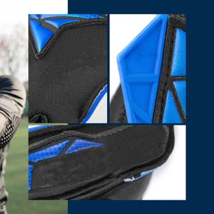 Gants de gardien de but professionnels personnalisés de haute qualité Blue Eagle Sports avec fermeture auto-agrippante, doigts entiers, vente chaude - Product Image 3