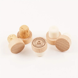 Bouchon de bouteille de vin écologique personnalisé, fourni par l'usine, pour bouteille de vin, bouteille en verre, bouchons de vin personnalisés - Product Image 4
