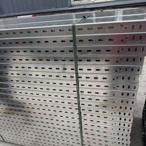 Plateaux de câblage perforés en acier inoxydable 304/316 pour la construction, résistants aux acides et aux alcalis pour environnements difficiles, capacité de 60 pièces - Product Image 1