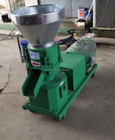Nouvelle Granulatrice Électrique à Matrice Plate 1T pour Aliments pour Lapins et Porcs, Machine à Granulés pour Volailles et Poulets avec Matrice de 4mm, Modèle HJ-N350, Longue Durée de Vie