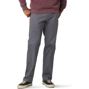 Men's Pants <b>Trousers</b> Flat Front Straight Fit Pant New Design Black <b>Trousers</b> Pant Men Official Pants for Men - Product Image 1