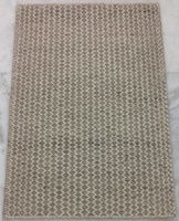Nordischer Stil Handgewebter Baumwoll-Kelim-Teppich Blumenmuster Hochwertig Wendbar Jute-Rückseite Anpassbare Florhöhe 5-6mm