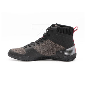 Zapatos de Boxeo Deportivos Premium, Parte Superior de Cuero, Cierre de Velcro, Diseño Ligero, Soporte de Caña Alta, Parte Superior Transpirable, Suela Flexible - Product Image 5