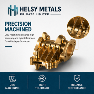 Boîtier en laiton usiné CNC professionnel OEM avec une excellente résistance à la corrosion et une résistance structurelle pour l'ingénierie personnalisée - Product Image 2