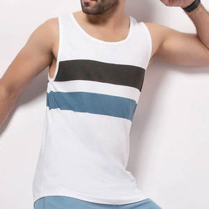 Running Vest for <b>Men</b> Quick Dry Fitness Seamless Tank Top for Outdoor Sports Marathon Running <b>Singlets</b> Printed - Product Image 1