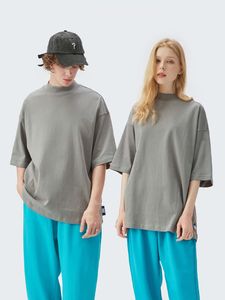 Camiseta Oversize Unisex de Algodón con Hombros Caídos, Estampado Gráfico, Manga Corta, Estilo Casual Urbano para Uso Diario, Top Oversize para Hombre - Product Image 6