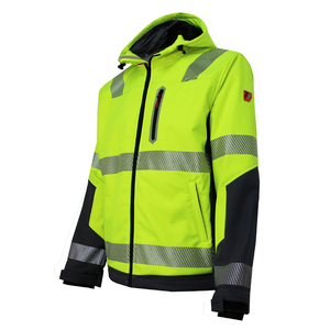 Chaqueta de Seguridad Reflectante de Alta Visibilidad Personalizada para Hombre, Chaleco de Trabajo de Alta Visibilidad con Logotipo, Servicio OEM, Personalizable - Product Image 3