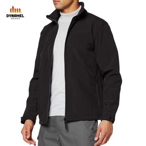 เสื้อแจ็คเก็ตซอฟต์เชลล์ผู้ชายแบบกันลมกันน้ำสำหรับกิจกรรมกลางแจ้ง รับทำโลโก้ OEM - Product Image 1