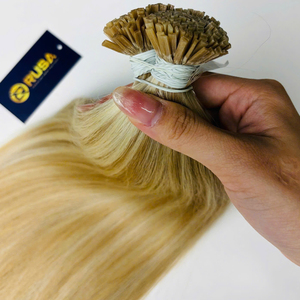 Venta al por mayor de fábrica, cabello liso personalizado, cabello vietnamita con queratina, extensiones de alta calidad, sin sintéticos, con longitud de 10 pulgadas a 34 pulgadas. - Product Image 3