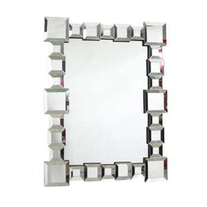 Miroir mural rond de 32 pouces, grand miroir décoratif élégant pour salon, chambre à coucher, salle de bain |   Décoration d'intérieur contemporaine - Product Image 2