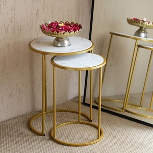 Contemporary Cast Aluminum Bar <b>Table</b> Dual Tier Round Tops Sculpted <b>Wire</b> Base Strong Stability Space Saving Elegant Statement - Product Image 5