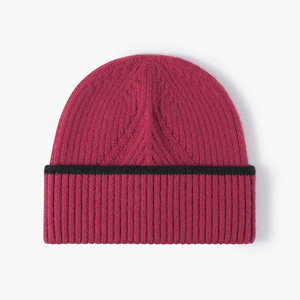 Gorros de punto personalizados con logo OEM al por mayor, gorros de invierno 100% acrílicos para adultos, proveedor a granel, gorro moderno 2026 - Product Image 4