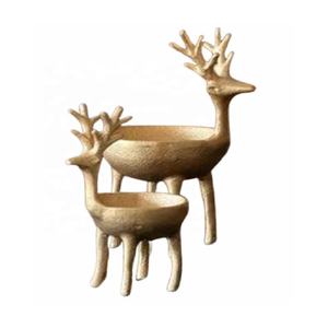 Cuenco de Metal de alta calidad para dulces de reno, pequeño para frutas, nueces, aperitivos, perfecto para servir aperitivos pequeños, mesa de comedor, cuenco de cocina - Product Image 2