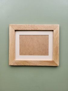 GrandEra Dual Slot <b>Frame</b> Custom Mango or Acacia Wood Desk <b>Frame</b> with Twin Photo Windows for Milestone Event <b>Memories</b> - Product Image 5