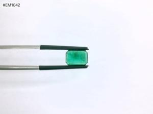 Esmeralda Zambiana 100% Natural, Corte Octogonal Facetado, 3.55ct, Piedra Suelta Premium, Color Verde, Claridad Excelente, Para Joyería - Product Image 2