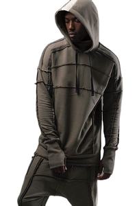 Sudadera Unisex de Talla Grande, Jersey Ajustado, Pantalones de Chándal, Chándal Grueso con Capucha, Diseño de Logo a Elegir, Otoño e Invierno - Product Image 6