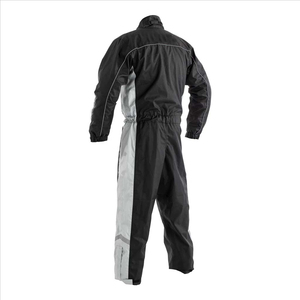 Overol de Trabajo para Hombre, Color Verde Azulado y Negro, Resistente, de Poliéster, Manga Larga, Transpirable, Uniforme Industrial - Product Image 2