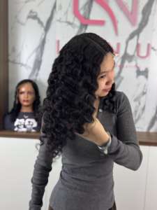 Cabello humano vietnamita Extensiones de ondas profundas de color natural Precio de fábrica Cabello liso natural Tono oscuro Pelucas de color Cabello - Product Image 5