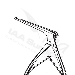 Pinzas Ferris Smith Kerrison de 18 cm de Alta Calidad con Certificación CE, Acero Inoxidable, Instrumento Médico de Neurocirugía para Uso Hospitalario - Product Image 4