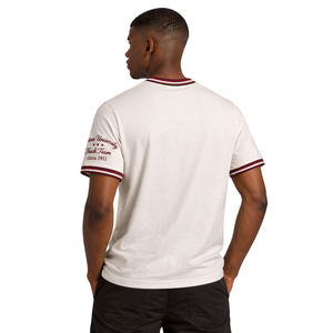 T-shirt Ringer en chenille Kappa Alpha Psi Summers Kream, vêtement de fraternité grecque avec un design classique, confort premium et coupe élégante - Product Image 2