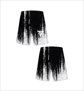 Men's Floral Pattern Bermuda Shorts Printed <b>Elastic</b> Waist Casual Mid Rise Swimwear Short Length - Product Image 2