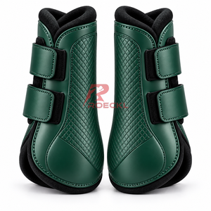 Botas ligeras para cepillado de caballos con forro acolchado, cierres seguros y soporte flexible para un uso ecuestre diario cómodo. - Product Image 4