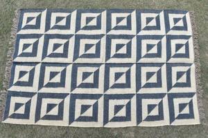 พรมปูพื้นสไตล์โบโฮสมัยใหม่ ทำจากปอกระเจา ทำมือ ใช้ได้สองด้าน พรมคิลิมใยธรรมชาติ ตกแต่งบ้านและโรงแรม เป็นมิตรกับสิ่งแวดล้อม พรมคิลิมขายส่ง - Product Image 5