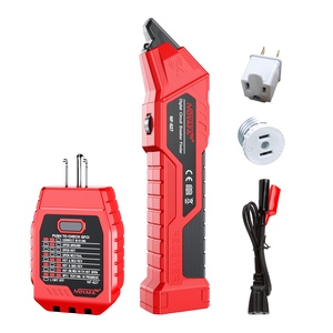 เครื่องตรวจสอบเบรกเกอร์วงจรไฟฟ้า NOYAFA NF-827S เครื่องทดสอบเต้ารับ GFCI เครื่องค้นหาตำแหน่งจุดเสียทางไฟฟ้า เครื่องวินิจฉัยสายไฟ สำหรับการตรวจสอบบ้าน - Product Image 2