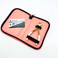 Pince à kératine professionnelle plaquée or, outil de coupe pour extensions capillaires à fusion, qualité chirurgicale durable